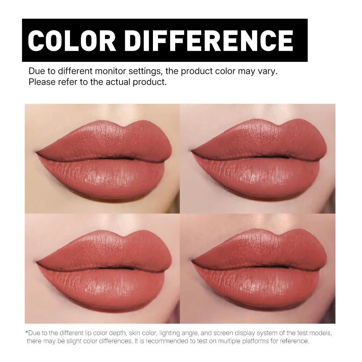 Long-Lasting Matte Lip Tint, 1 Count Waterproof Matte Lip Tint, Hydrating Lip Glaze, Perfect Nude Lip Glaze for Women & Girls, Gloss, Matte Liquid Lipstick, Lipstick, Lipgloss, Almost Lipstick