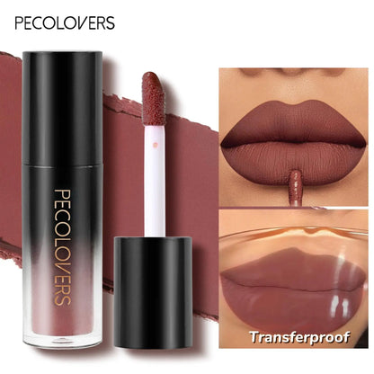 Long-Lasting Matte Lip Tint, 1 Count Waterproof Matte Lip Tint, Hydrating Lip Glaze, Perfect Nude Lip Glaze for Women & Girls, Gloss, Matte Liquid Lipstick, Lipstick, Lipgloss, Almost Lipstick