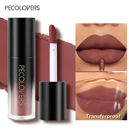Long-Lasting Matte Lip Tint, 1 Count Waterproof Matte Lip Tint, Hydrating Lip Glaze, Perfect Nude Lip Glaze for Women & Girls, Gloss, Matte Liquid Lipstick, Lipstick, Lipgloss, Almost Lipstick
