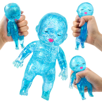 Experience Joy with JOYIN Baby Stress Relief Toys - 3PCS Glitter Squishy Fun for Kids & Adults, Perfect for Anxiety Relief and Party Favors