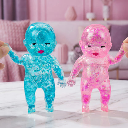 Experience Joy with JOYIN Baby Stress Relief Toys - 3PCS Glitter Squishy Fun for Kids & Adults, Perfect for Anxiety Relief and Party Favors